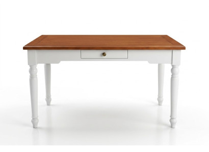 Diseño de mesa de comedor de madera Mesas Muebles de comedor Rectangular Mesas de madera maciza Estilo rústico