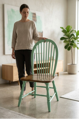 Silla de lujo diseño tapizada madera maciza conjunto oficina comedor sillas asiento respaldo