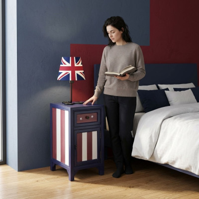 Diseño de la consola de mesa de noche de lujo original para el dormitorio.
