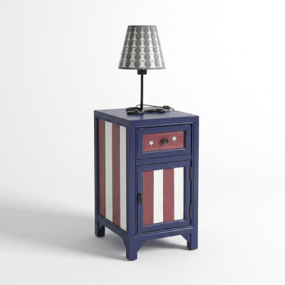 Diseño de la consola de mesa de noche de lujo original para el dormitorio.