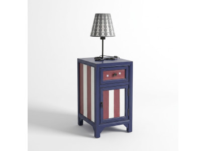 Diseño de la consola de mesa de noche de lujo original para el dormitorio.