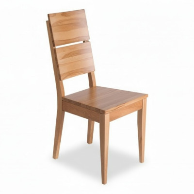 Sillas Silla Sillón Textil Nuevo Madera Maciza Sillón Lounge Tapizado Respaldo Cuero