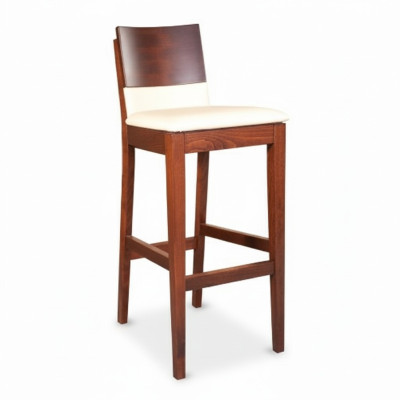 Silla alta Taburetes de bar Madera maciza Madera real Silla Taburetes de bar Taburete Taburetes Sillas Macizas