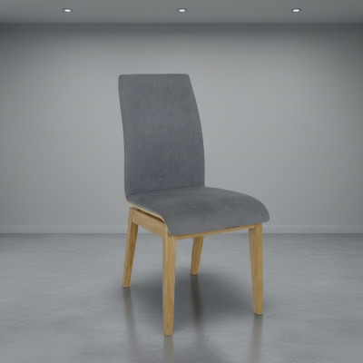 Silla Sillón Tapizado Sillas Madera maciza Textil Madera Sillón Cuero Nuevo Salón
