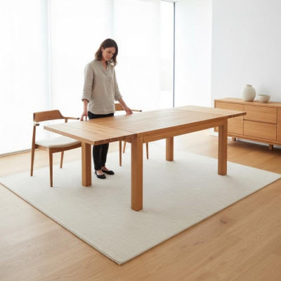 Mesa de comedor Mesa de conferencia Mesa de madera Mesas Mesa Muebles macizos Comedor 180x90cm