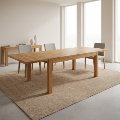 Mesa de comedor Mesa de conferencia Mesa de madera Mesas Mesa Muebles macizos Comedor 180x90cm