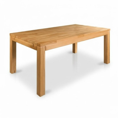 Mesa Mesa de comedor Muebles macizos Comedor 200x100cm Madera real Madera maciza Nuevas mesas