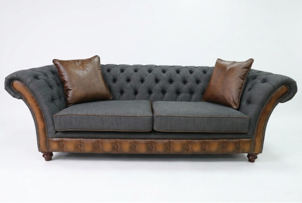 Sofá Chesterfield moderno: sofá de diseñador de lujo - muebles de estilo