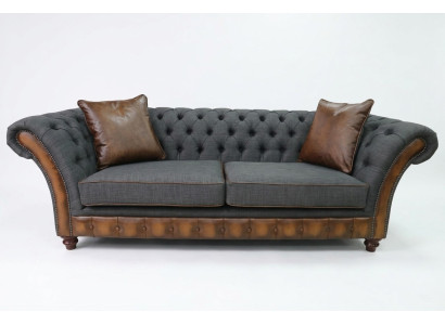 Sofá Chesterfield moderno: sofá de diseñador de lujo - muebles de estilo