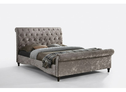 Lujo Chesterfield Botones Camas Dormitorio Diseño Muebles Cama Doble Hotel Nuevo