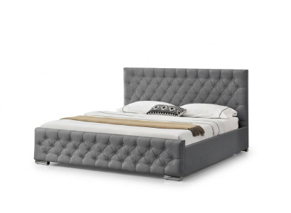 Diseño de cama Chesterfield Dormitorio Camas Inglesas 200x200cm Textil Acolchado