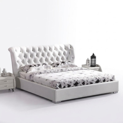 Cama Chesterfield dormitorio camas textiles 180x200cm terciopelo Big Hotel camas nuevas