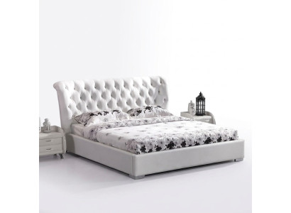 Cama Chesterfield dormitorio camas textiles 180x200cm terciopelo Big Hotel camas nuevas