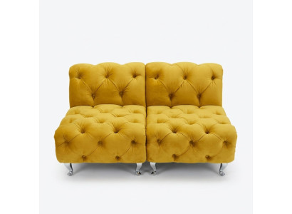 Chesterfield Hotel cama doble de cuero dormitorio tapizado camas de lujo 200x200cm.