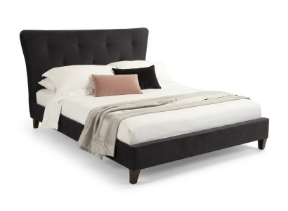 Chesterfield Hotel Cama doble de cuero Dormitorio Acolchado de lujo Camas de 140x200 cm