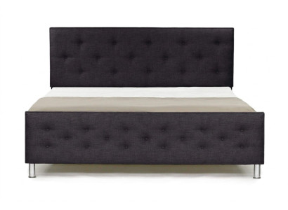 Cama Chesterfield, cama tapizada, cama doble, camas grandes XXL, cama de diseño de lujo, nueva.