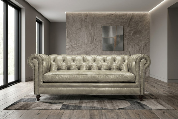Sofá Chesterfield de lujo, sofá de cuero acolchado, conjunto de asientos 3+2+1, sofá de asientos nuevos