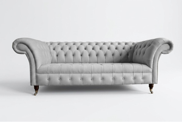 Sofá de diseño de tres plazas tapizado para la sala de estar, moderno, textil, mueble de 3 plazas.