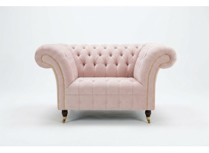 Chesterfield sillón sofá de televisión 1 plaza sofá tela sofás tapizados nuevos textiles