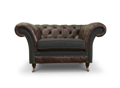 Sofá Chesterfield Sofá Conjunto de tapicería 1,5 plazas Sofás Clásico Individual