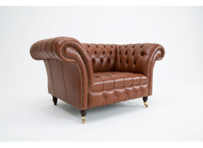 Chesterfield Sillón Sofá de TV 1 plaza Sofá de tela Nuevo Textil Sofás