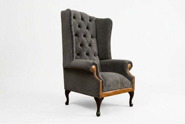 Chesterfield terciopelo sillón sofá sofás diseño lujo sofá relajarse televisión nuevo