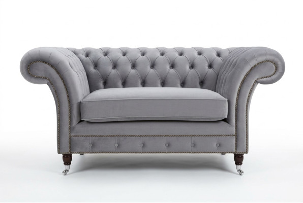 Sofá Chesterfield Sofá Conjunto de tapizados 1,5 plazas Sofás Clásicos Individuales