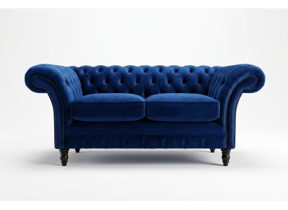 Sofá Chesterfield de 2 plazas Tapizado Sofás de diseñador Conjunto de sofás de dos plazas