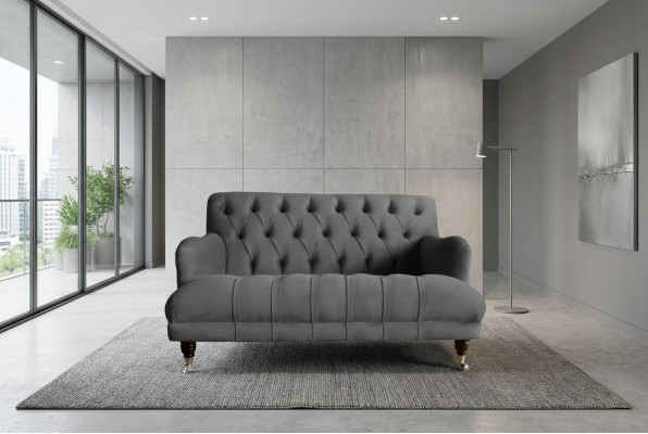 Sofá Chesterfield de 2 plazas, sofás tapizados, cojines, conjuntos de asientos tapizados nuevos.