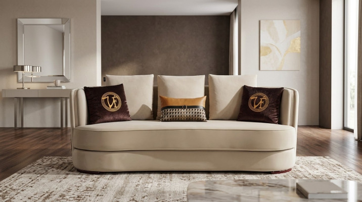 Juego moderno de sofás conjunto 3+1 asientos diseño sofás tapizados sillones de cuero.