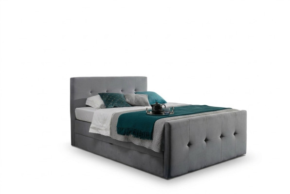 Chesterfield cama cama tapizada cama doble camas xxl diseño de lujo somier