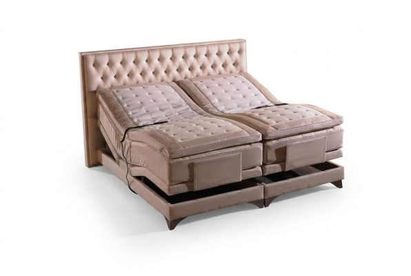Cama ortopédica doble con función ajustable, incluye colchón.
