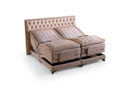 Cama ortopédica doble con función ajustable, incluye colchón.