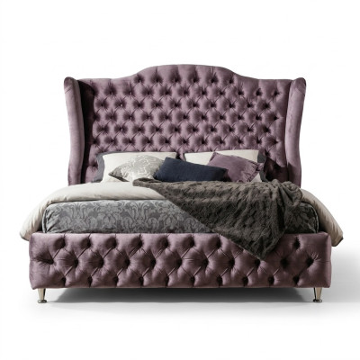 Cama Chesterfield real doble camas dormitorio muebles