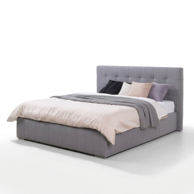 Estructuras de cama Cama Dormitorio Camas Textil Cuero Hotel Lujo Tapicería Diseño