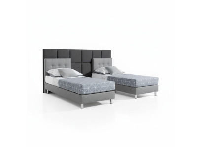 Cama tapizada Diseño Lujo Doble Hotel Camas Dormitorio Matrimonio Nuevo 180x200cm.
