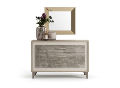 Cómoda Armario Tablero Cómodas Diseñador Decoración de lujo Armarios Madera