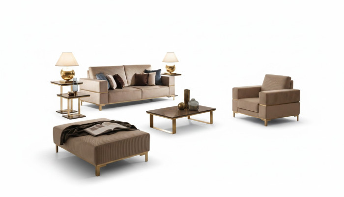 Conjunto de sofá 3 plazas Sofá Asiento Sofá Acolchado Juego de sofás Sofás modernos Sofás