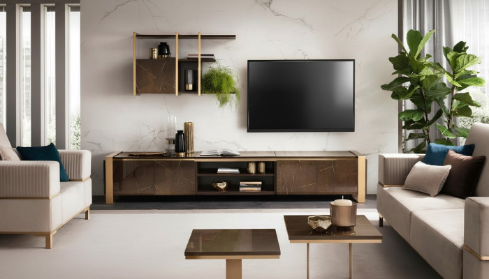 Mesa de centro Sofá Sofá Mesa Conjunto moderno de 2 piezas Mesa de café Mesa auxiliar