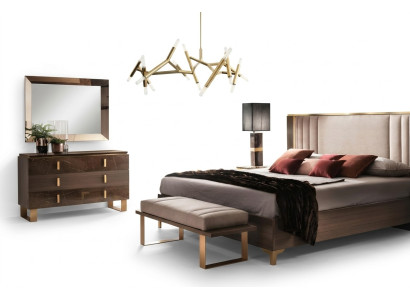 Mesa Cómoda clásica Espejo Cómoda Tocador Dormitorio
