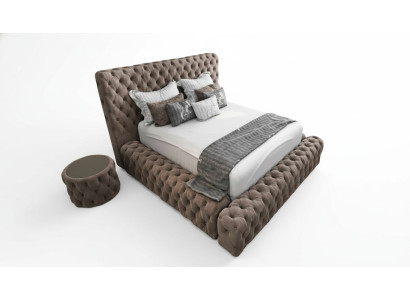 Ropa de cama Muebles de dormitorio Lujo Camas modernas Chesterfield Boxspring Nuevos