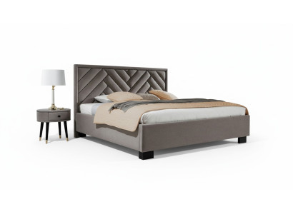 Cama 2x Mesita de noche 3 piezas Conjuntos de dormitorio Diseño Lujo Camas Conjunto completo