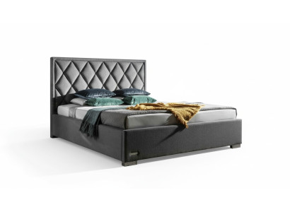 Diseñador de ropa de cama de cama del dormitorio del diseño de la cama de lujo de muebles de diseño nuevo.