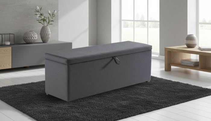 Taburete Pouf Reposapiés Taburete de tapicería Taburete acolchado Taburete de asiento Mesa auxiliar Tela Tapizado