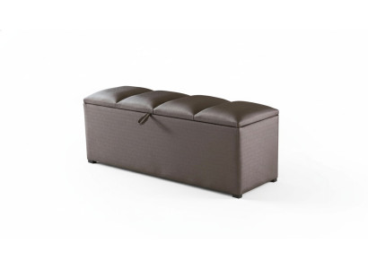 Baúl de almacenamiento de lujo para dormitorio con caja de almacenamiento para textil pie.