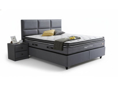 Estructura de cama de tela de lujo moderna para la cama de diseño de dormitorio.