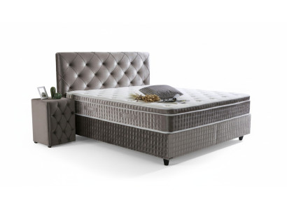 Muebles de lujo modernos Camas tapizadas Camas Chesterfield Dormitorio