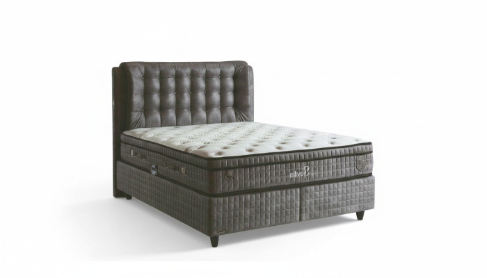 Juego de muebles de dormitorio moderno de lujo con 2 mesitas de noche
