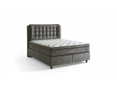 Juego de muebles de dormitorio moderno de lujo con 2 mesitas de noche