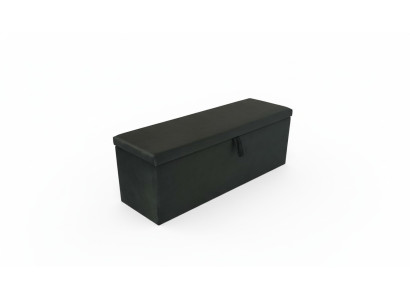 Diseño moderno caja de almacenamiento taburete de lujo para dormitorio baúl de tela cajas